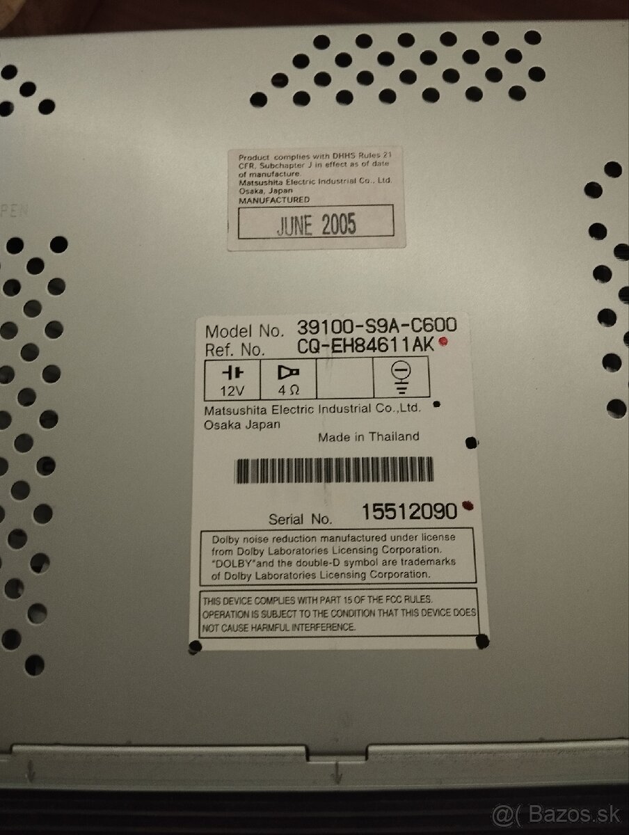 Honda autorádio crv2g - 4