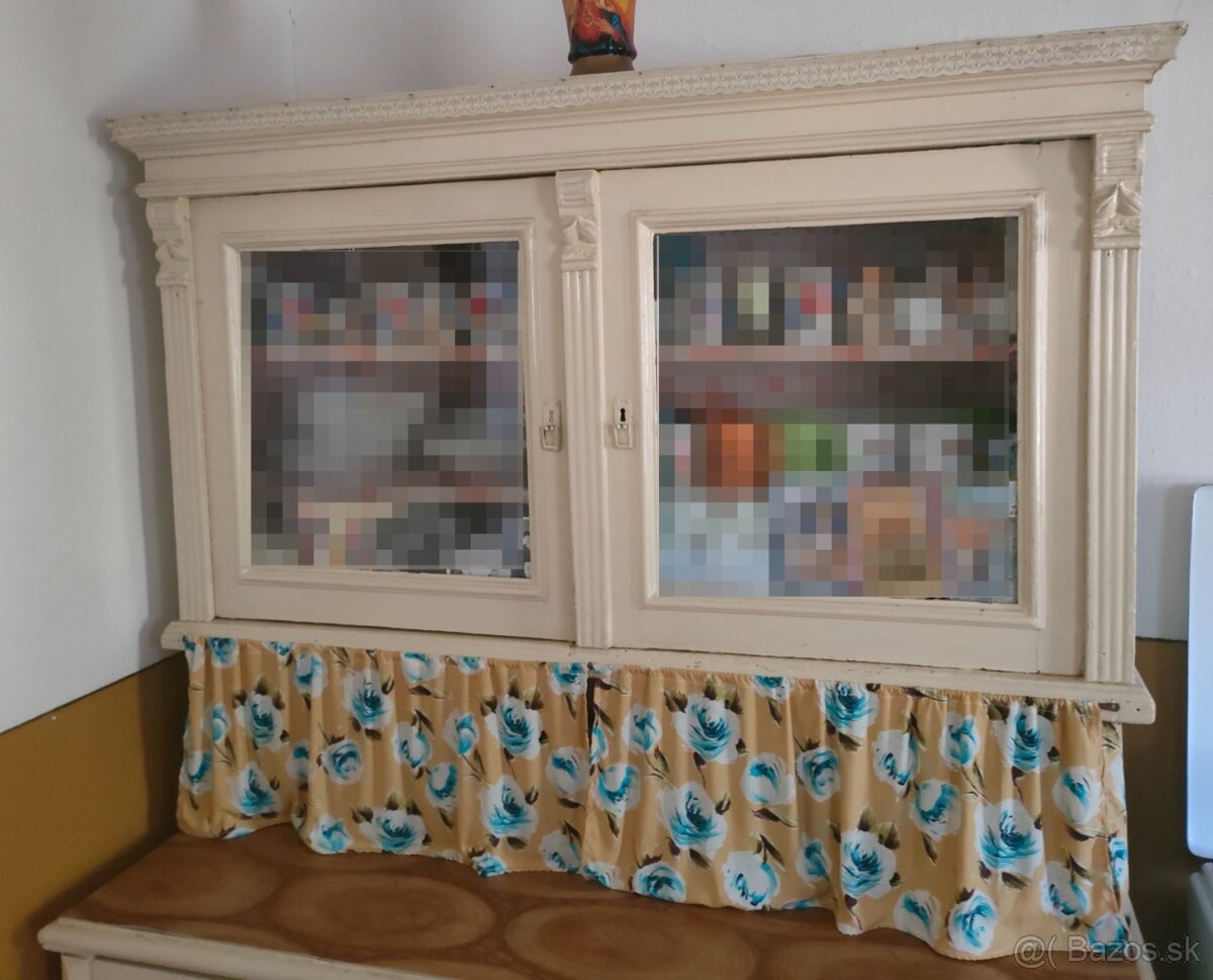 Retro kuchyňa - kredenc ( + stôl, + truhlica) - 4