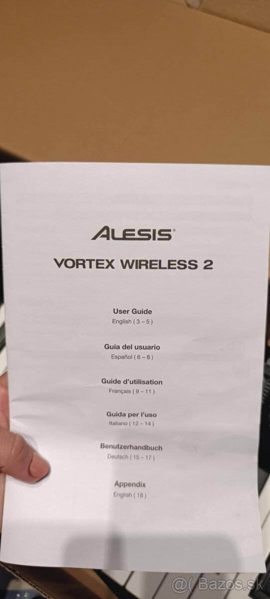 klávesy Alesis Vortex Wireless 2 - nové - 4