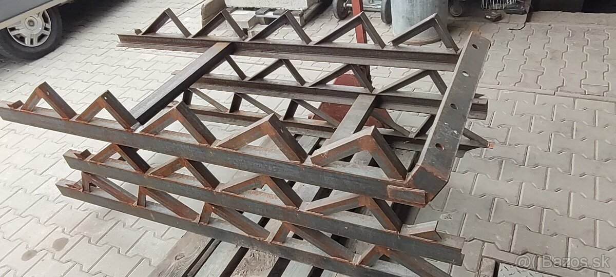 Železné schody 5,66m - 4