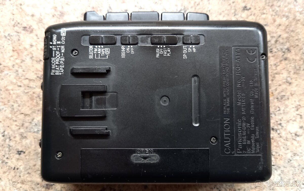 Predám walkman PANASONIC RQ-A171 - 4