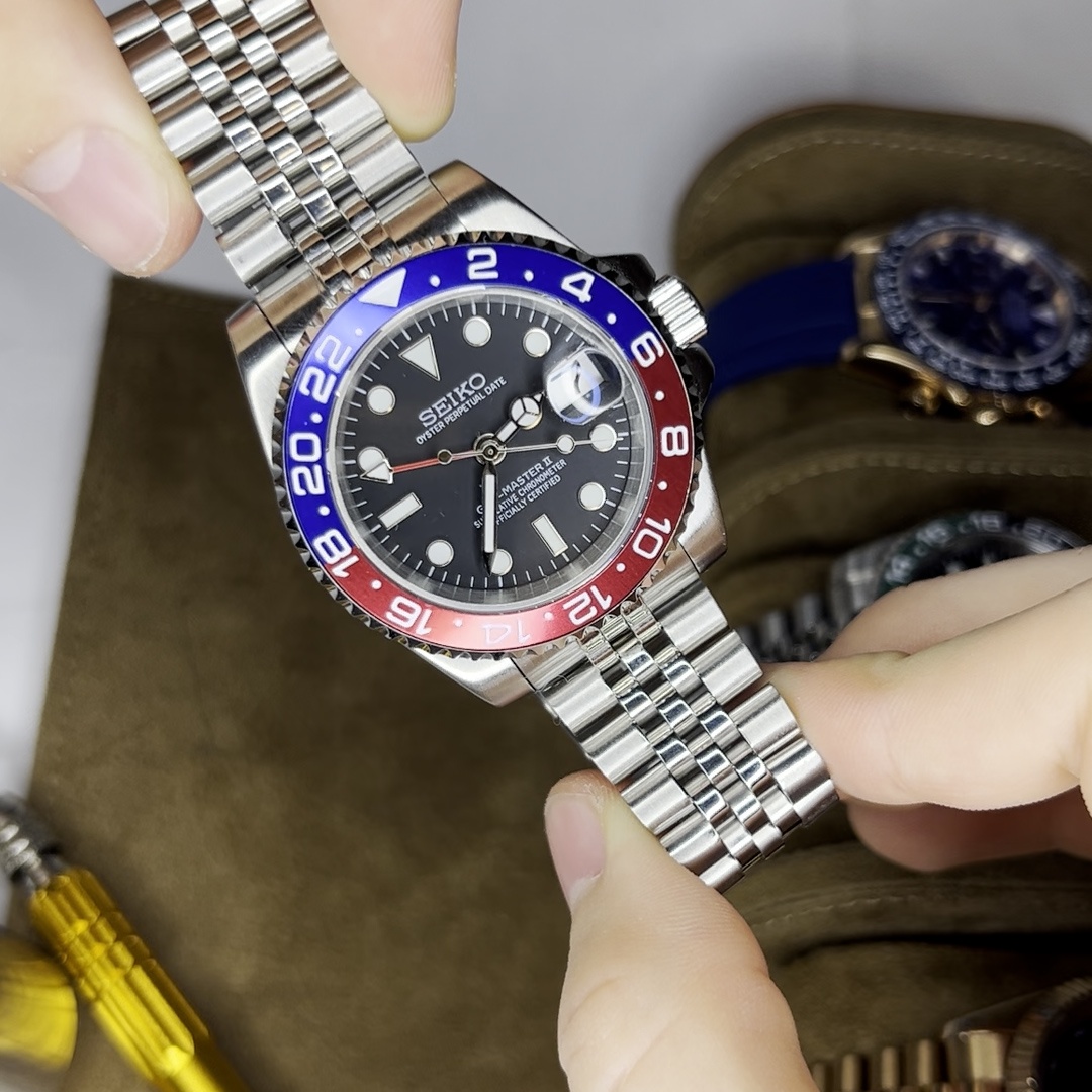 Seiko Mod GMT Pepsi - 4