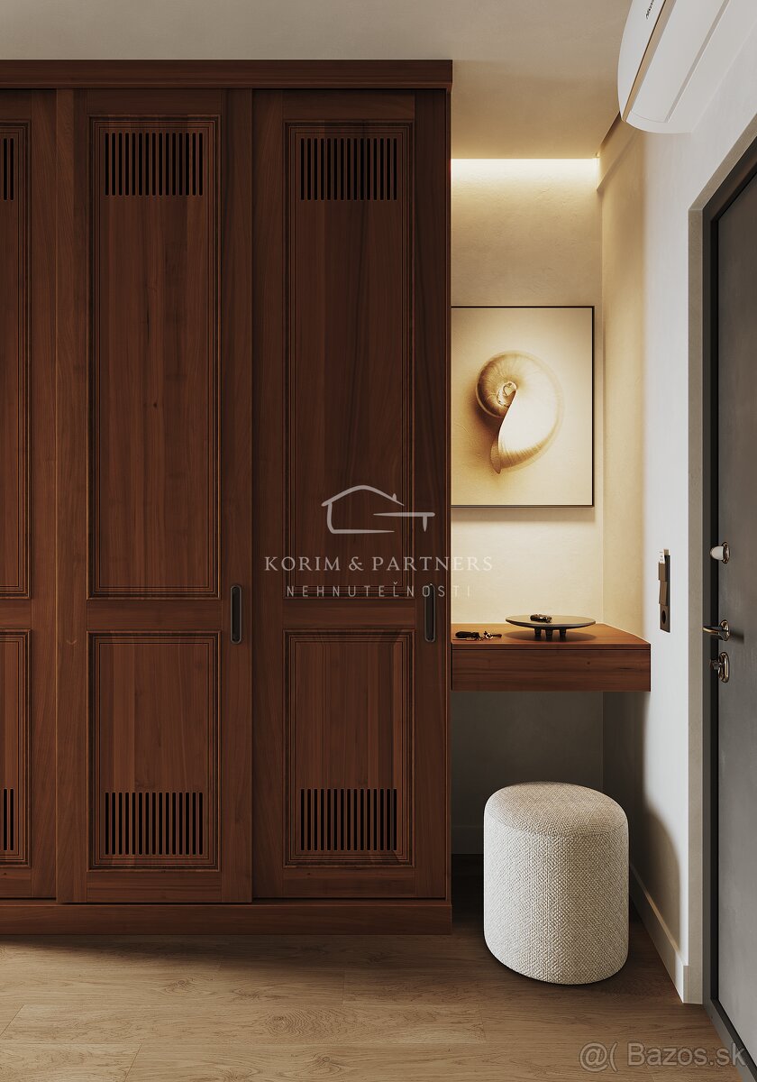 3 izbový apartmán so strešnou terasou s rozlohou 94,81 m² + - 4