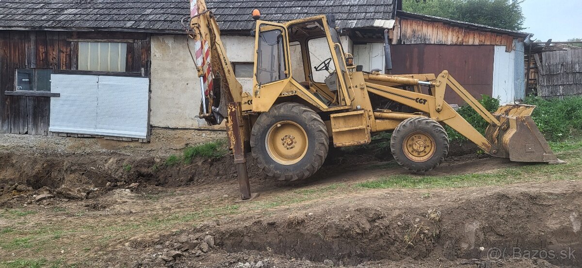 Traktorbager/bager / 4x4 / nakladač, cat, - 4