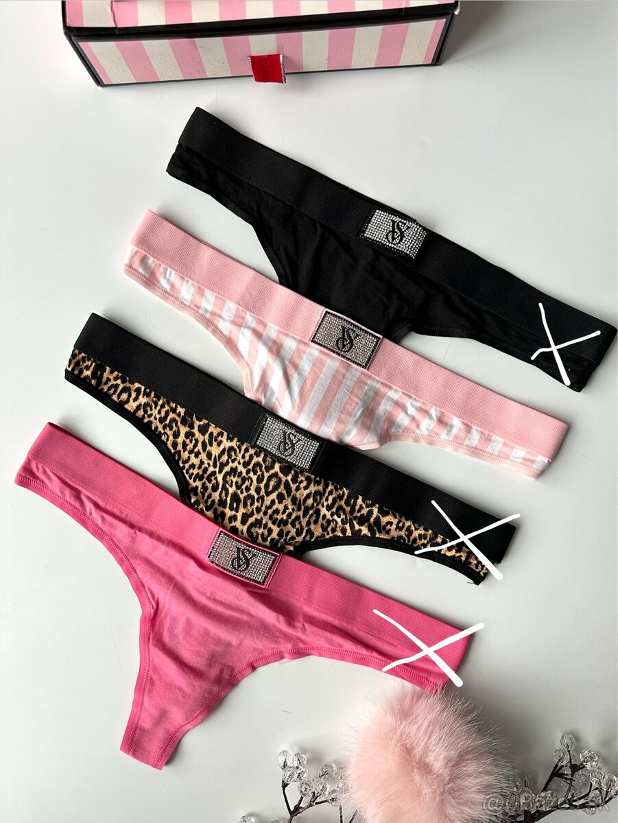Victoria’s Secret tanga nohavičky vyššia rada M - 4