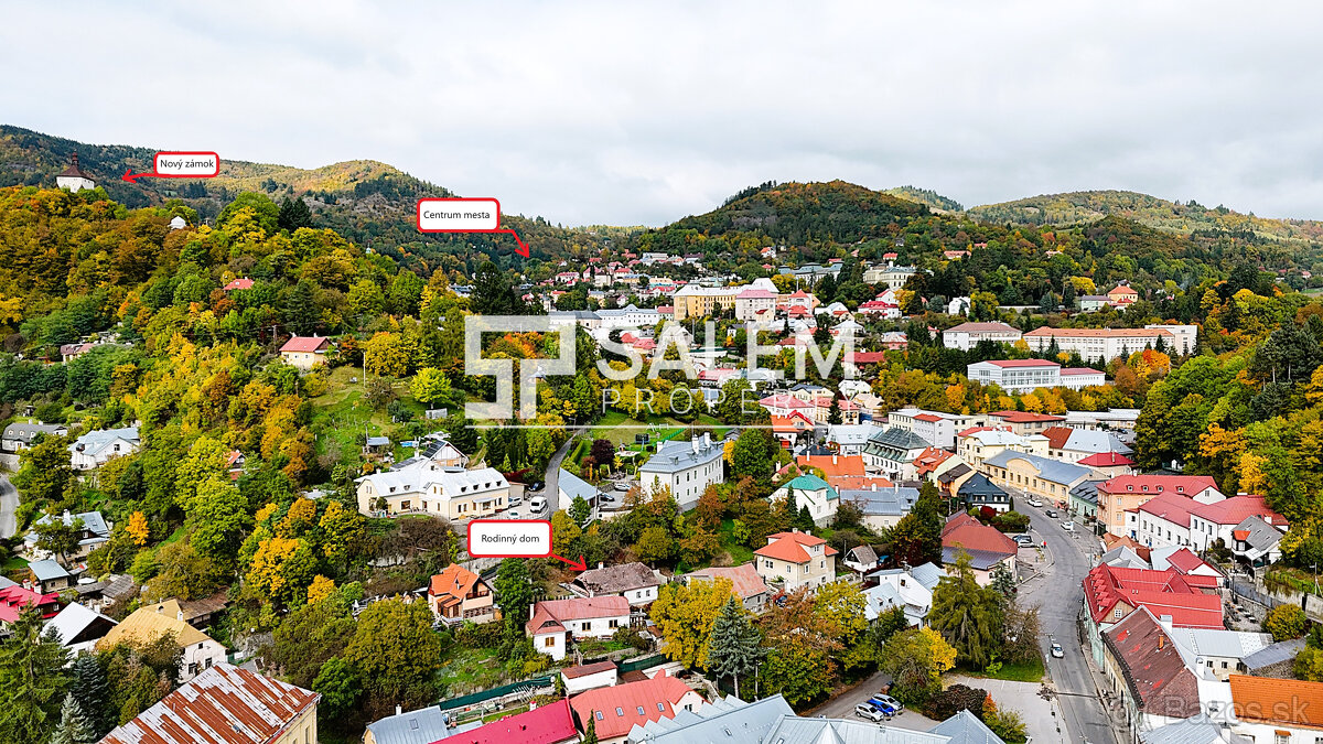 REZERVOVANÉ. Rodinný dom blízko centra Banskej Štiavnice - 4