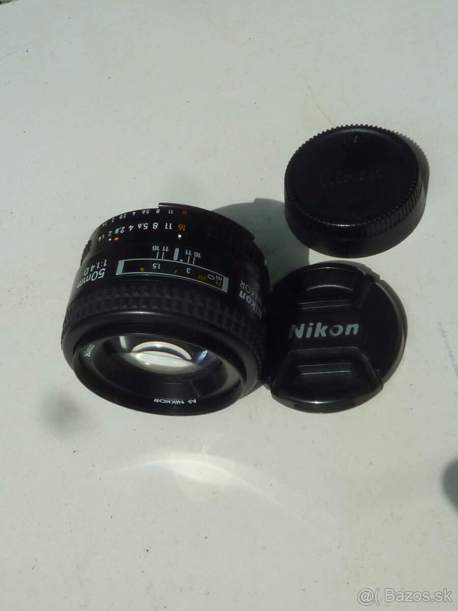 Objektiv na Nikon NIKKOR AF-D 1,4/50 mm - 4