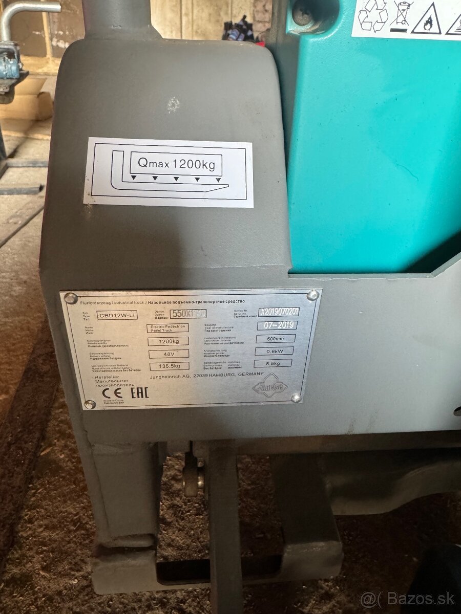 Elektricky paletový vozík Ameise - 4