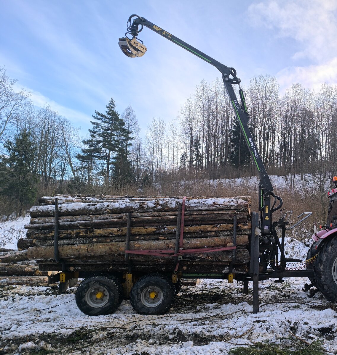 Predám palivové drevo - SMREK - 4