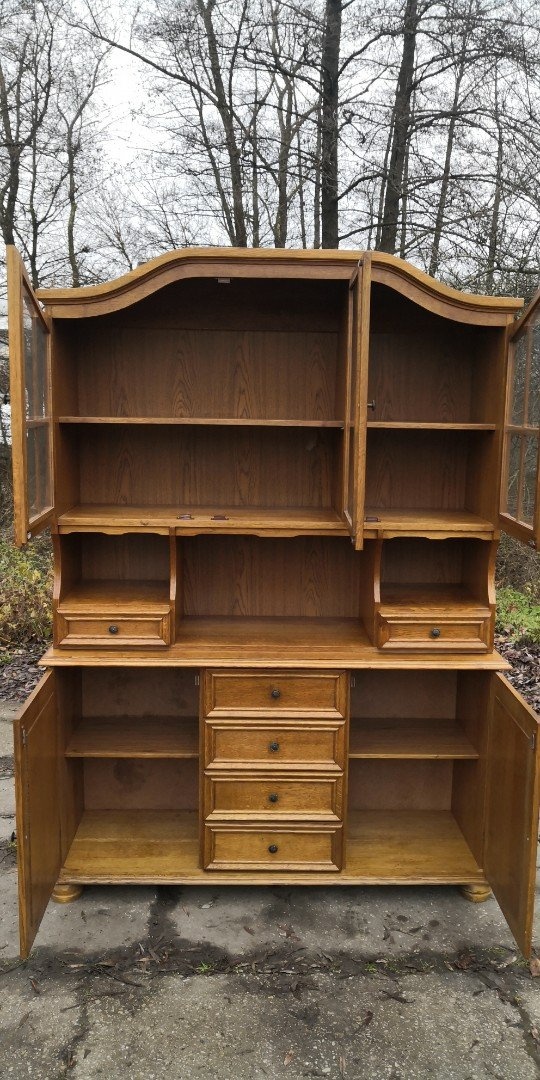 Rustikálny masívny príborník - 4