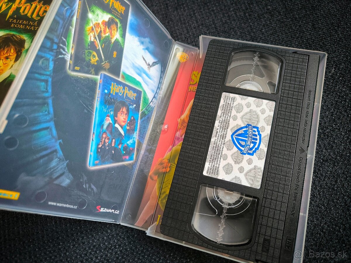 VHS kazety Harry Potter - 4