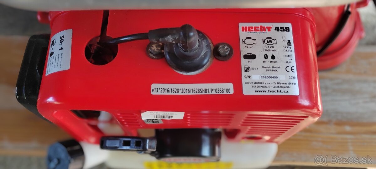 Hecht 459 benzínový - 4