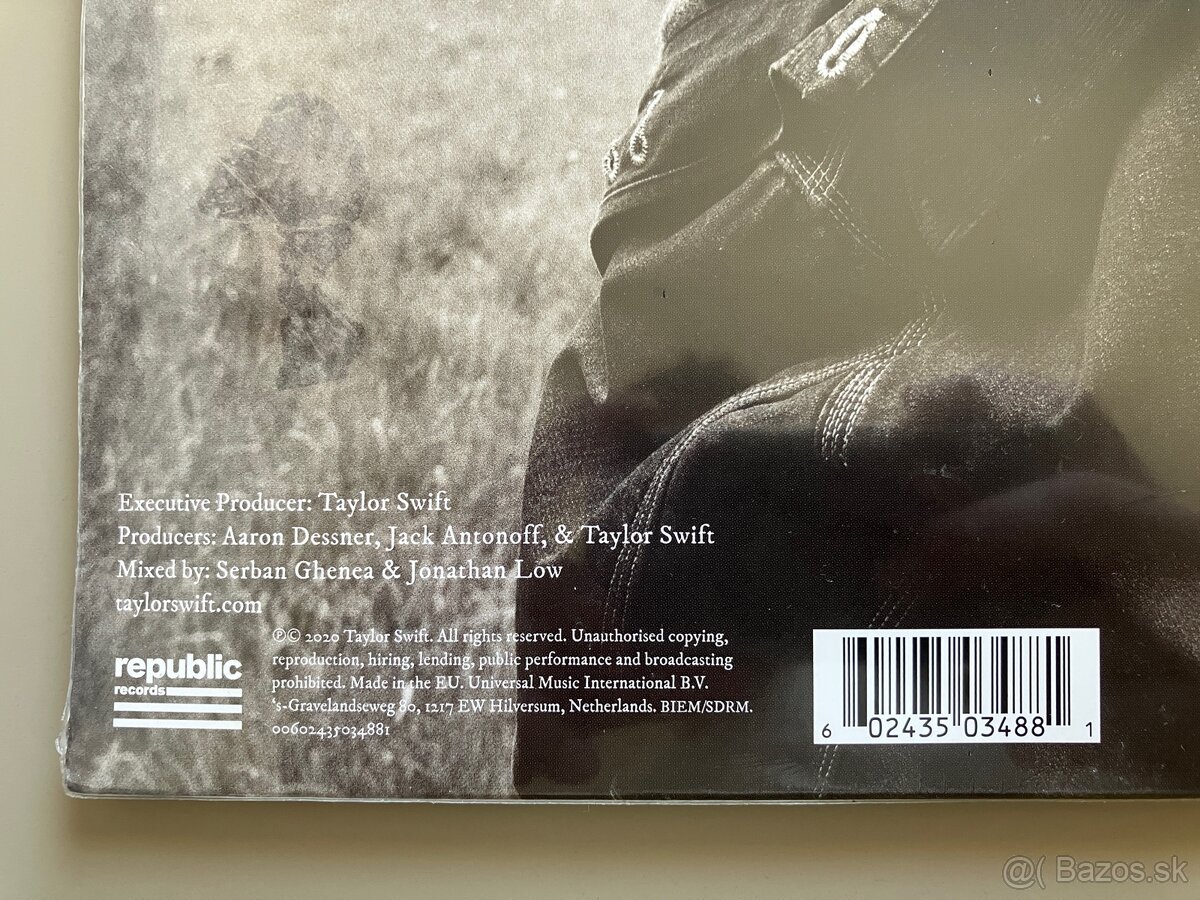 2LP Taylor Swift - Folklore - 4