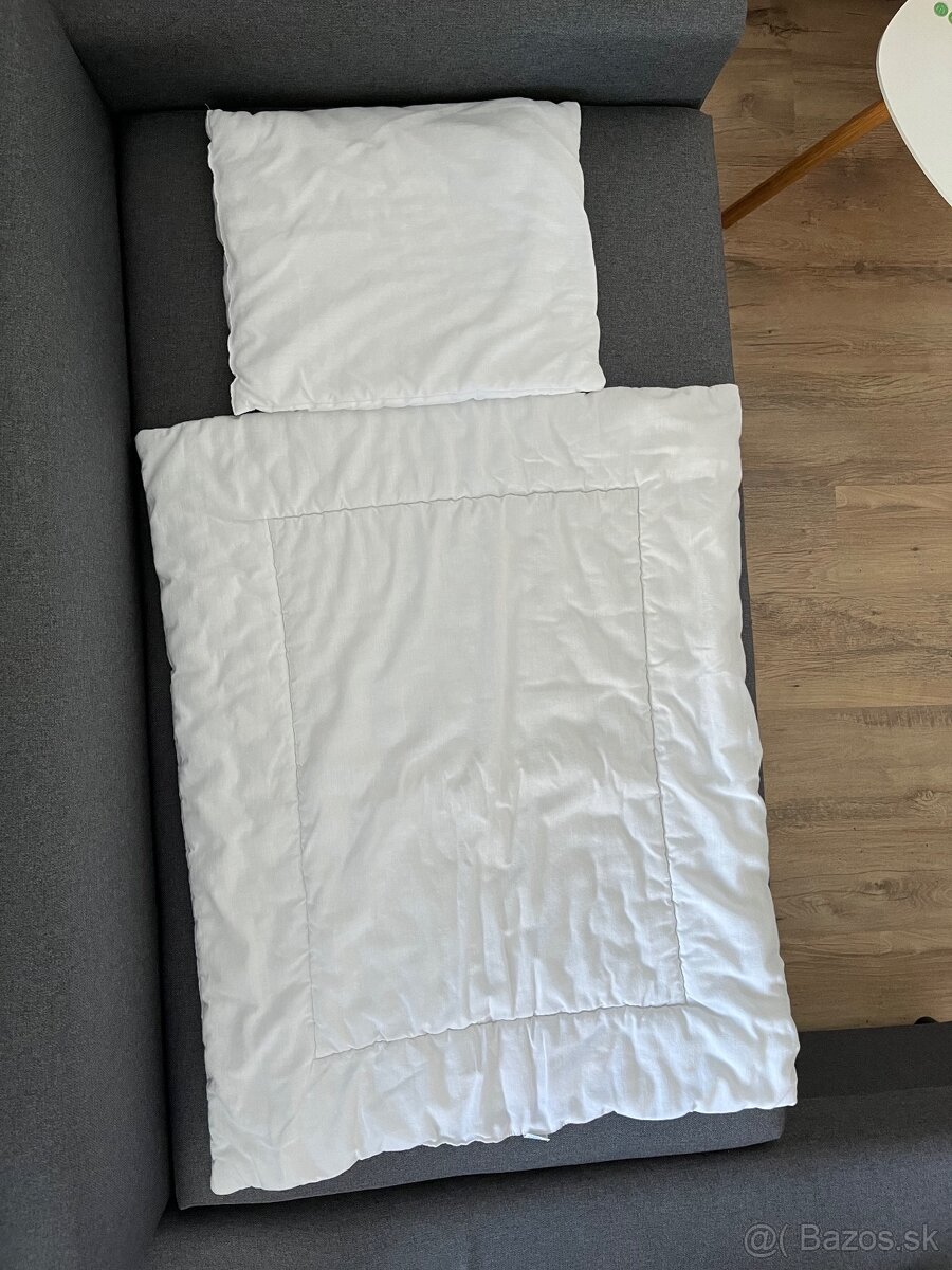 Detský paplón a vankúš do postieľk + 2 vzory obliečok - 4