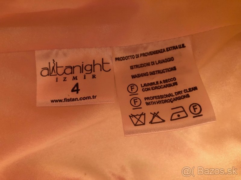 BIELE SPOLOČENSKE ŠATY - 4