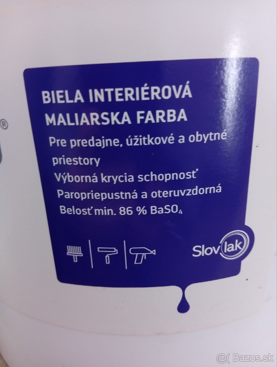 Biela interiérová farba - 4