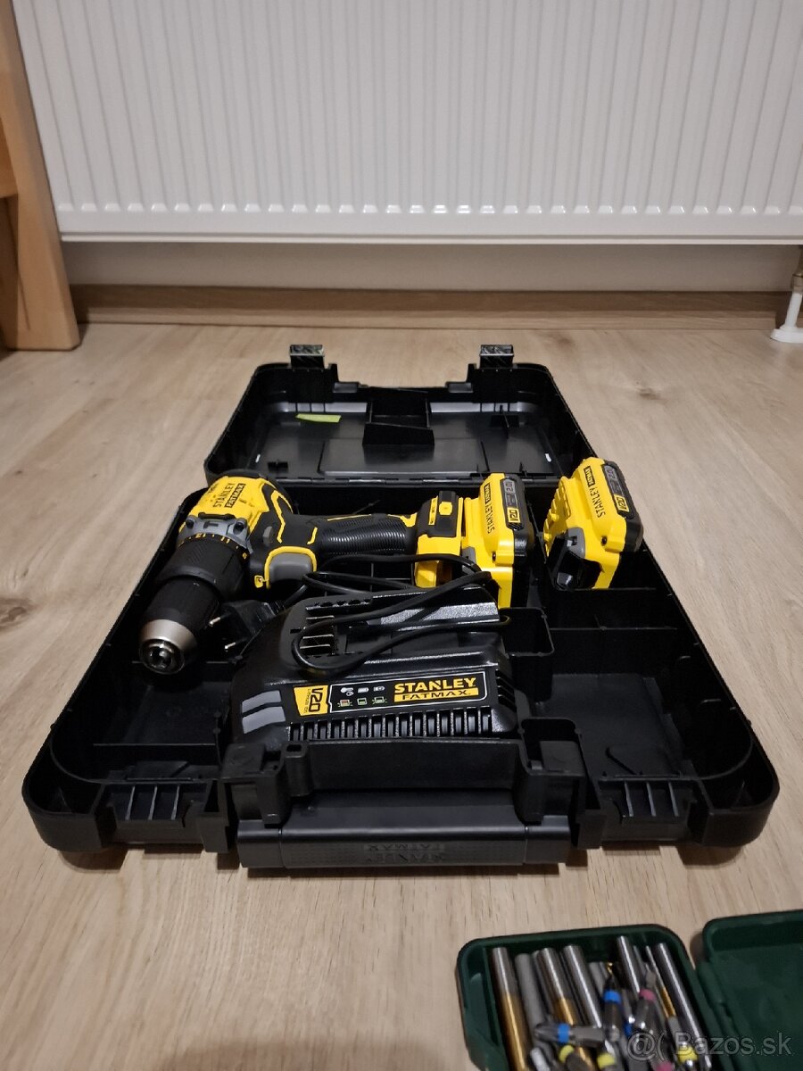 STANLEY FATMAX Aku príklepová vŕtačka SFMCD715D2K-QW - 4