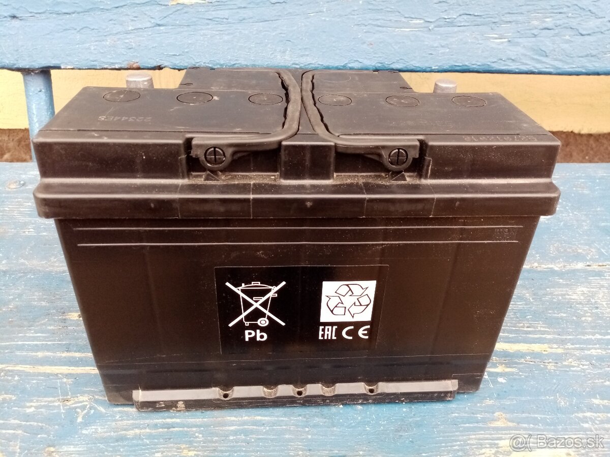 AUTOBATÉRIA - AKUMULÁTOR - Baterka-12v 77AH - 4