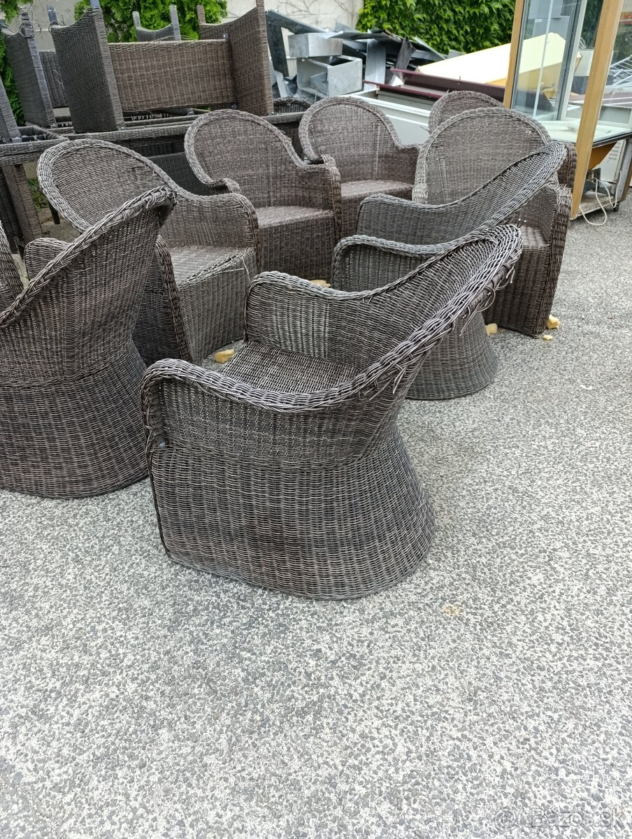 Ratanové kreslá - 4