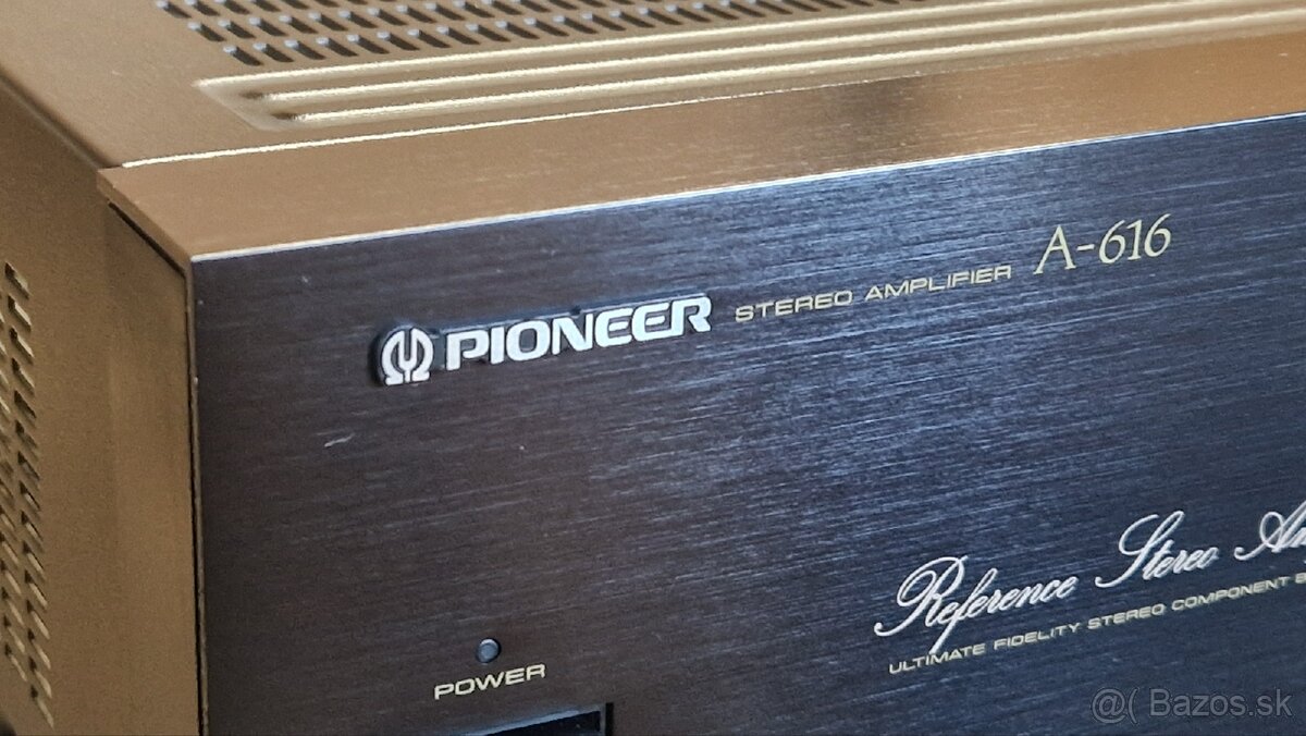 Pioneer A-616 reference stereo amplifier - 4
