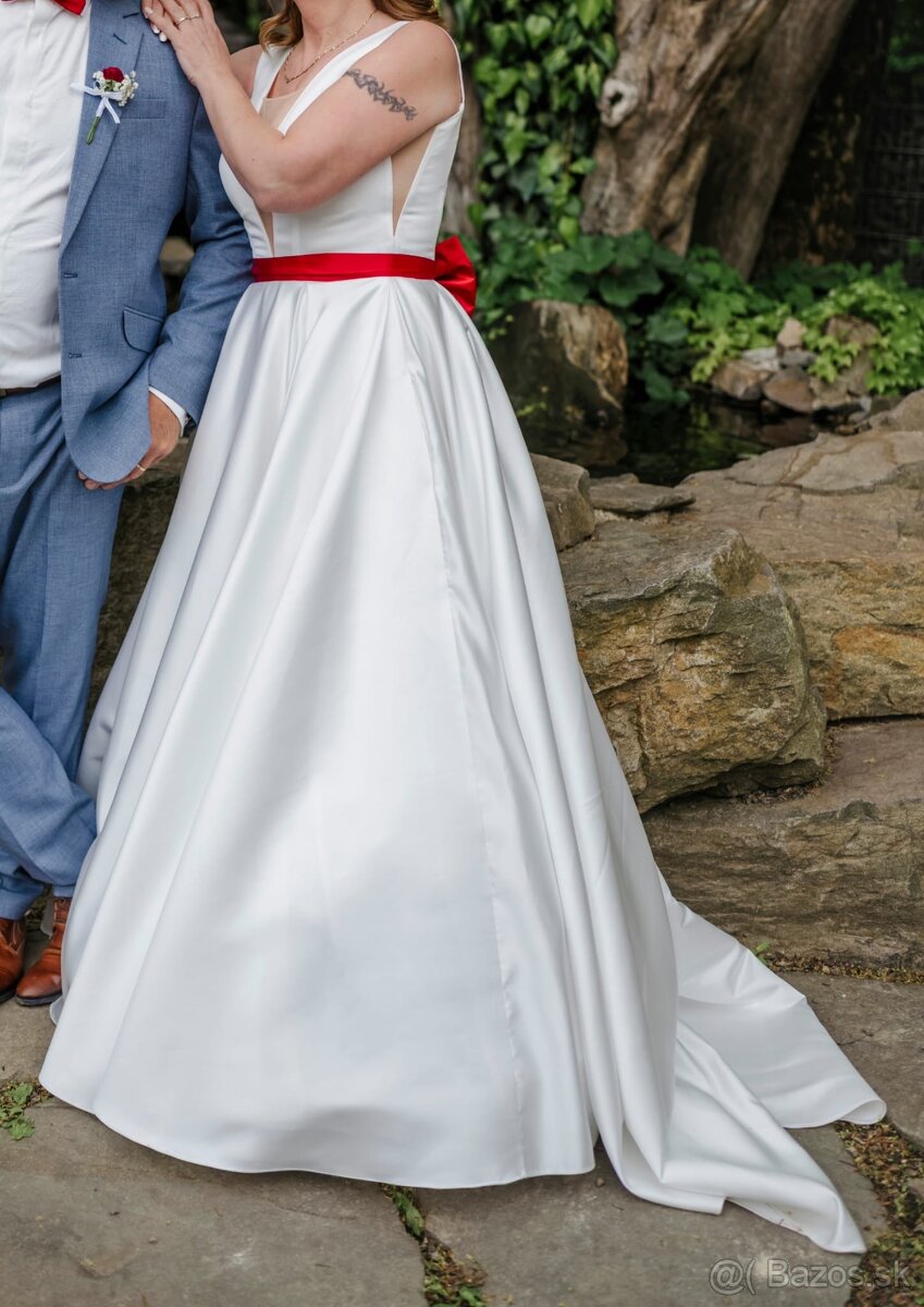 Predám svadobné šaty - 4