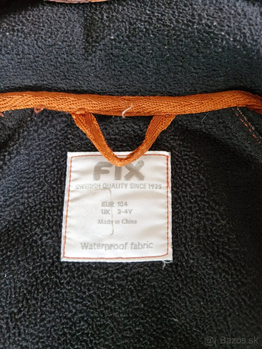 Softshellová bunda Lindex veľ.104 - 4
