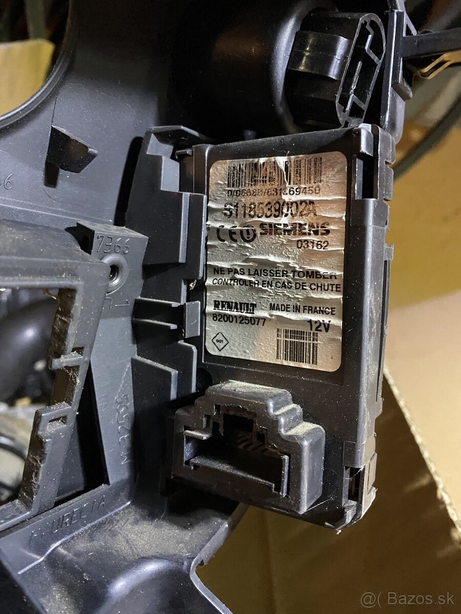 elektronika, stredový panel scenic2 - 4