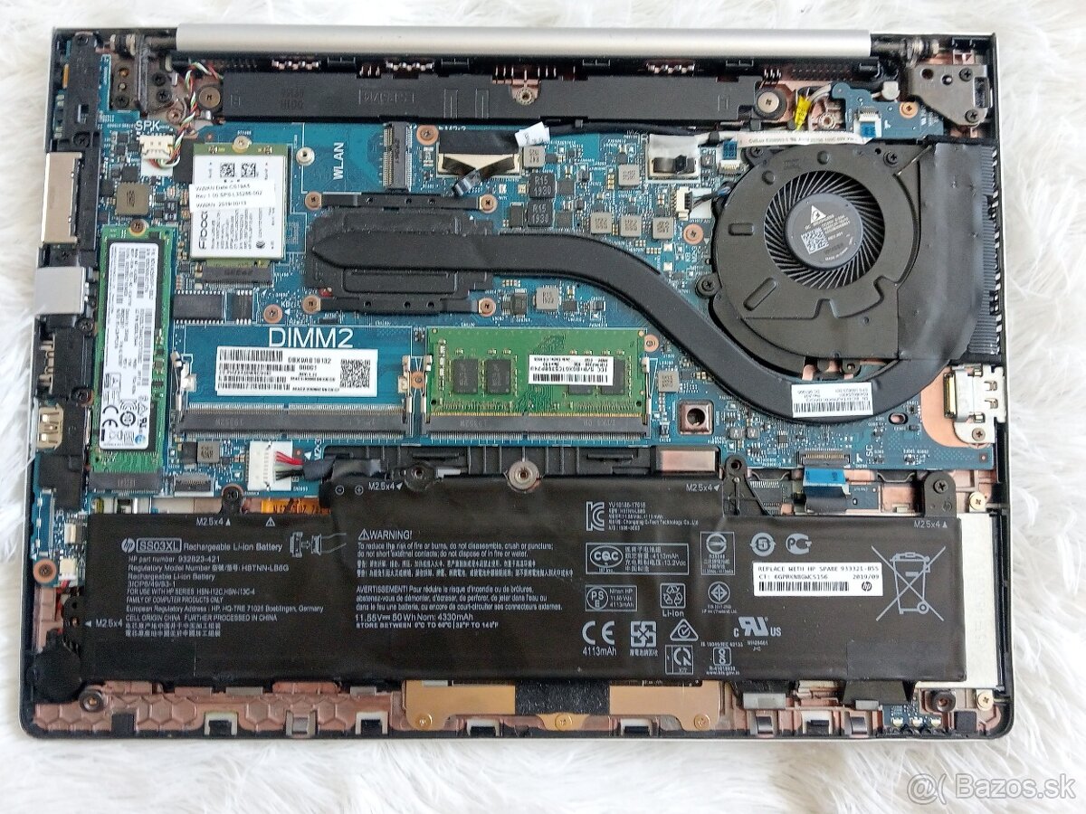 rozpredám na diely notebook Hp elitebook 830 G6 - 4