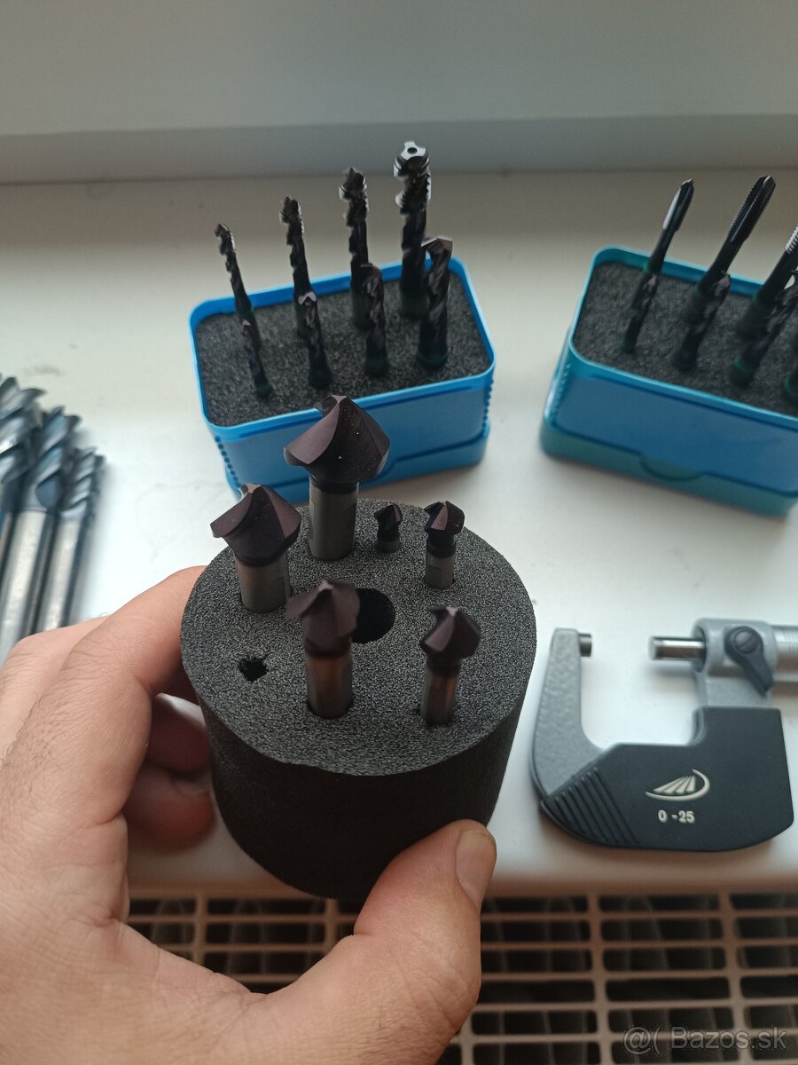 TK vrtáky, TK frézy, TiAlN, tvrdokov, kvalitné - 4