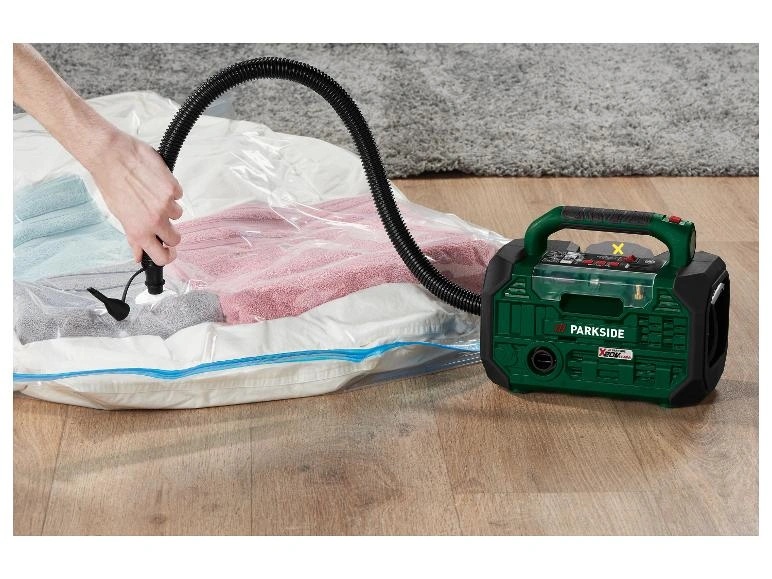 Predám Parkside aku kompresor a pumpa 20V - 4