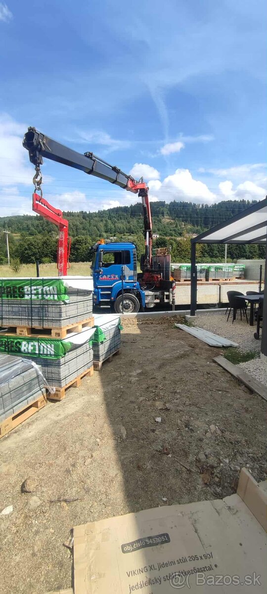 MAN 6x4-4 FASSI F195 Kipper+ KRAN - 4