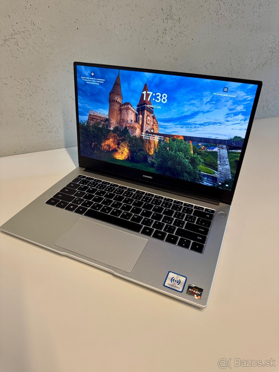 Predám Huawei MateBook D 14 – Ryzen 5 – 14" Full HD - 4
