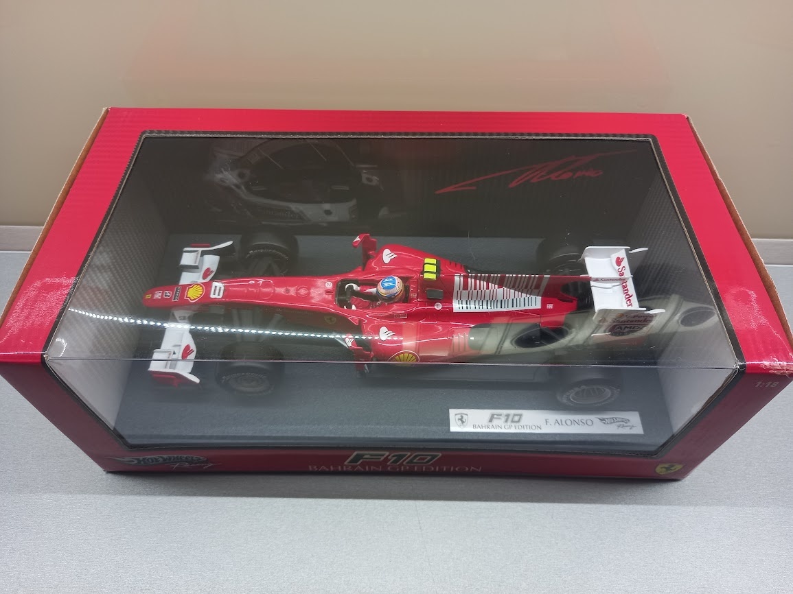 6x F1 FERRARI F10 F150 F2012 MASSA A ALONSO HOTWHEELS 1:18 - 4