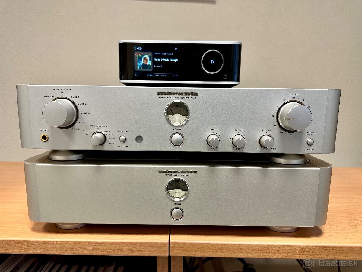 MARANTZ PM-17 + SM-17 Audiofilská zostava zosilňovačov - 4