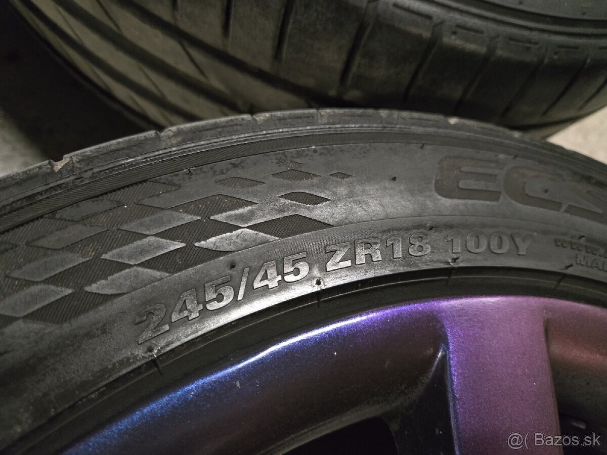 Hliníkové disky 5x112, R18, dvojrozmer - 4