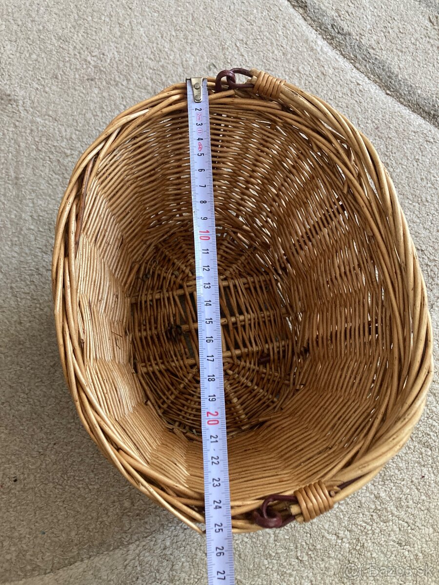 Pruteny košík na odrazadlo/bicykel - 4