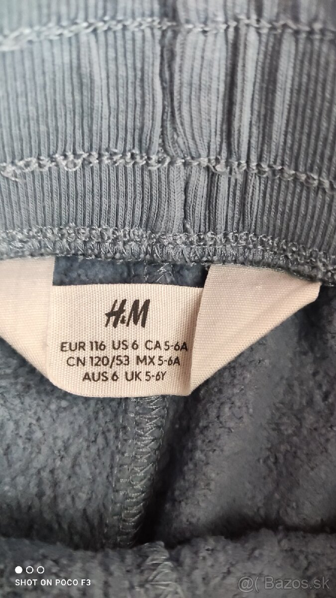 Tepláky H&M 2x - 4