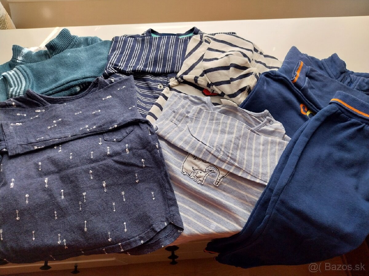 Mikiny/tričká balík 86/92
-9ks - 4