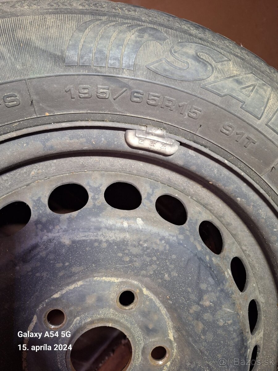 Plechové disky 5x112 R15 - 4