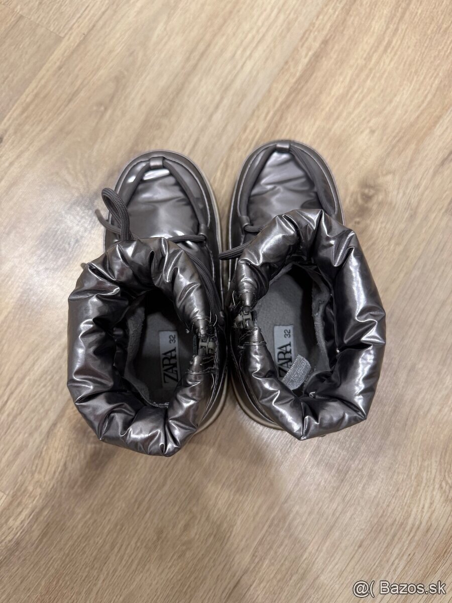 Detské dievčenské čižmy ZARA - 32 - 4