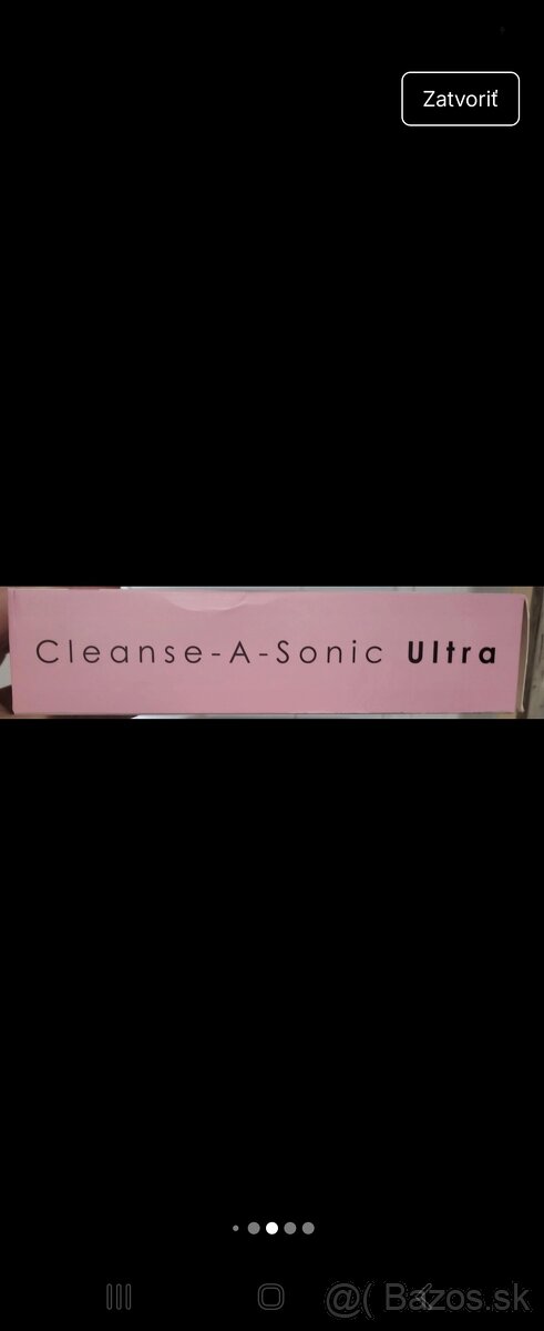 Čistiaca sonická kefa na tvár SKIN CHEMISTS LONDON - 4