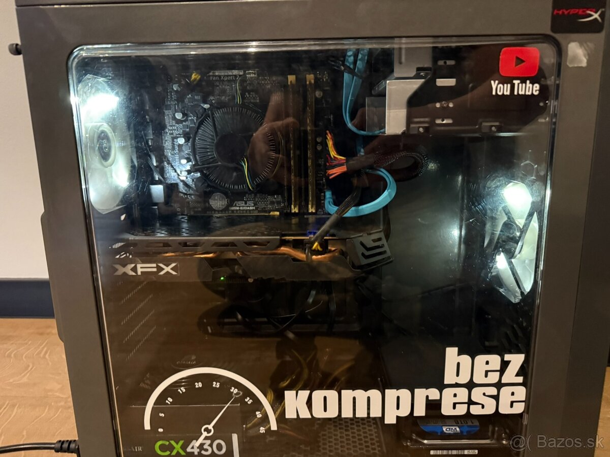 Herný PC - i5 / RX 580 / SSD - 4