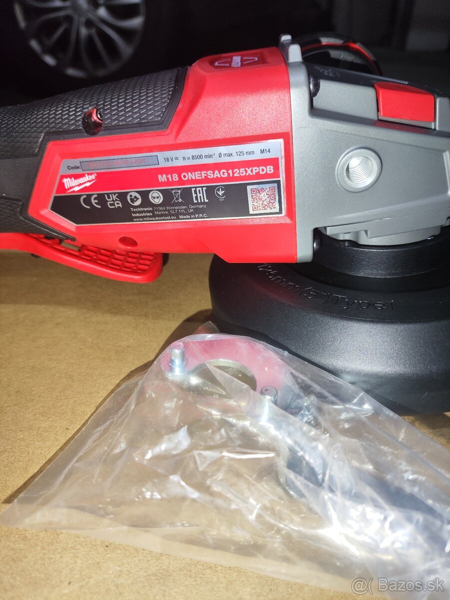 Milwaukee uhlova bruska M18ONEFSAG125XPDB-0X - 4