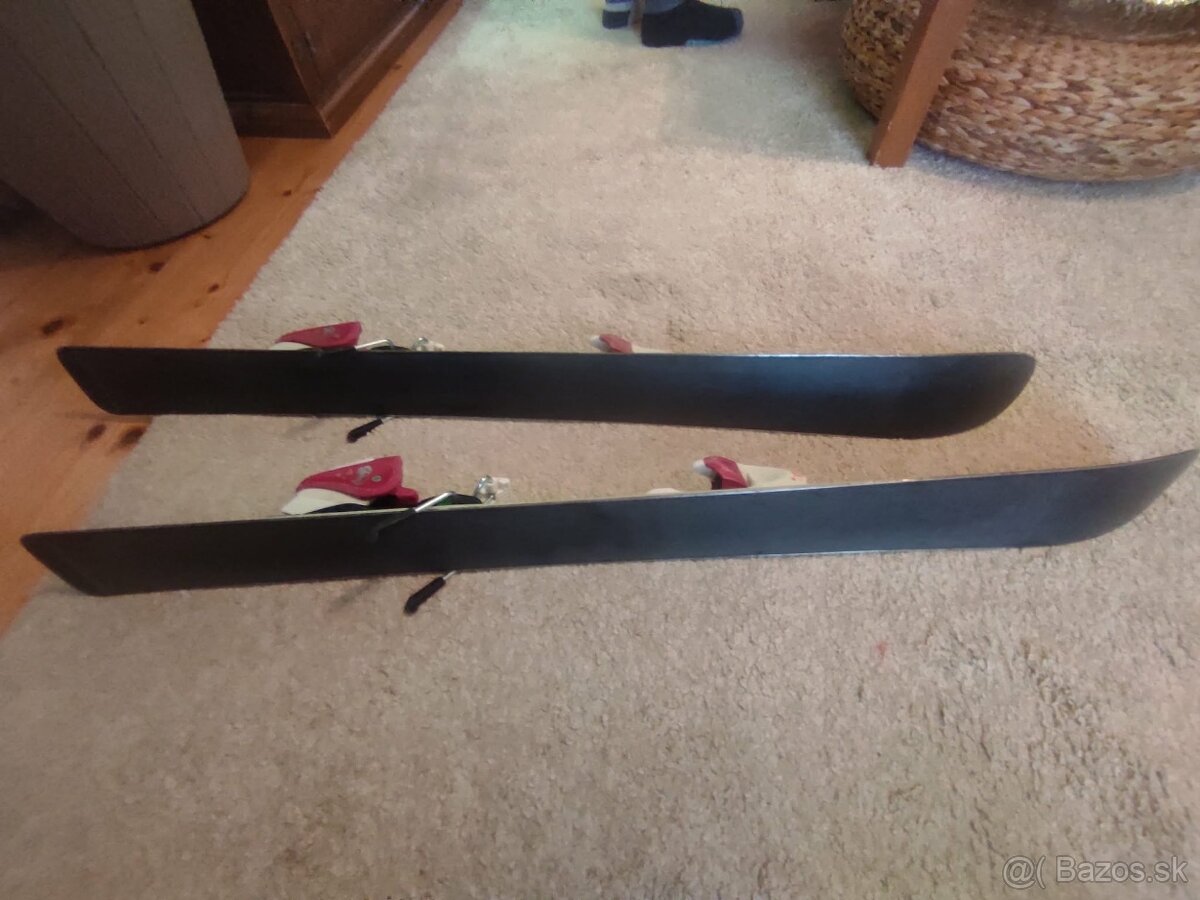 Detské dievčenské lyže 93cm - 4