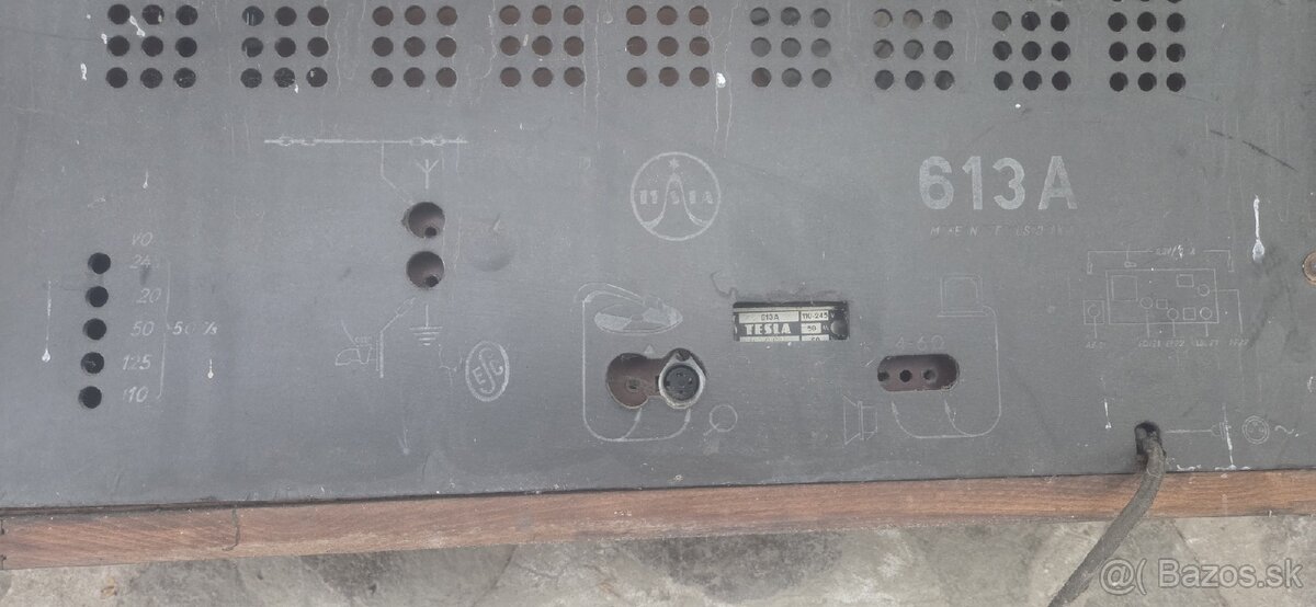 Starožitne radio Tesla 613 A - 4