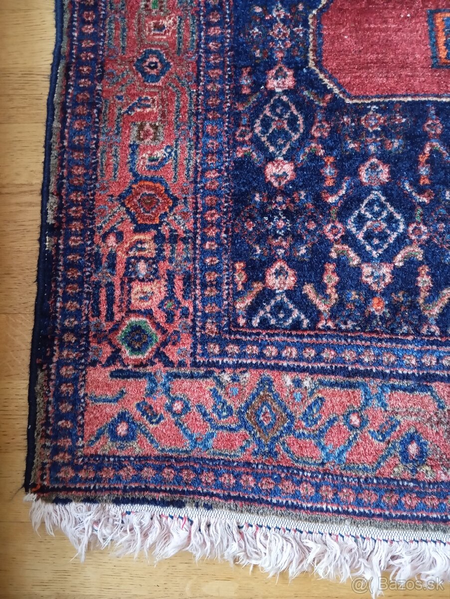 AKCIAPerzský ručne viazaný koberec – Senneh (165 × 112 cm) - 4