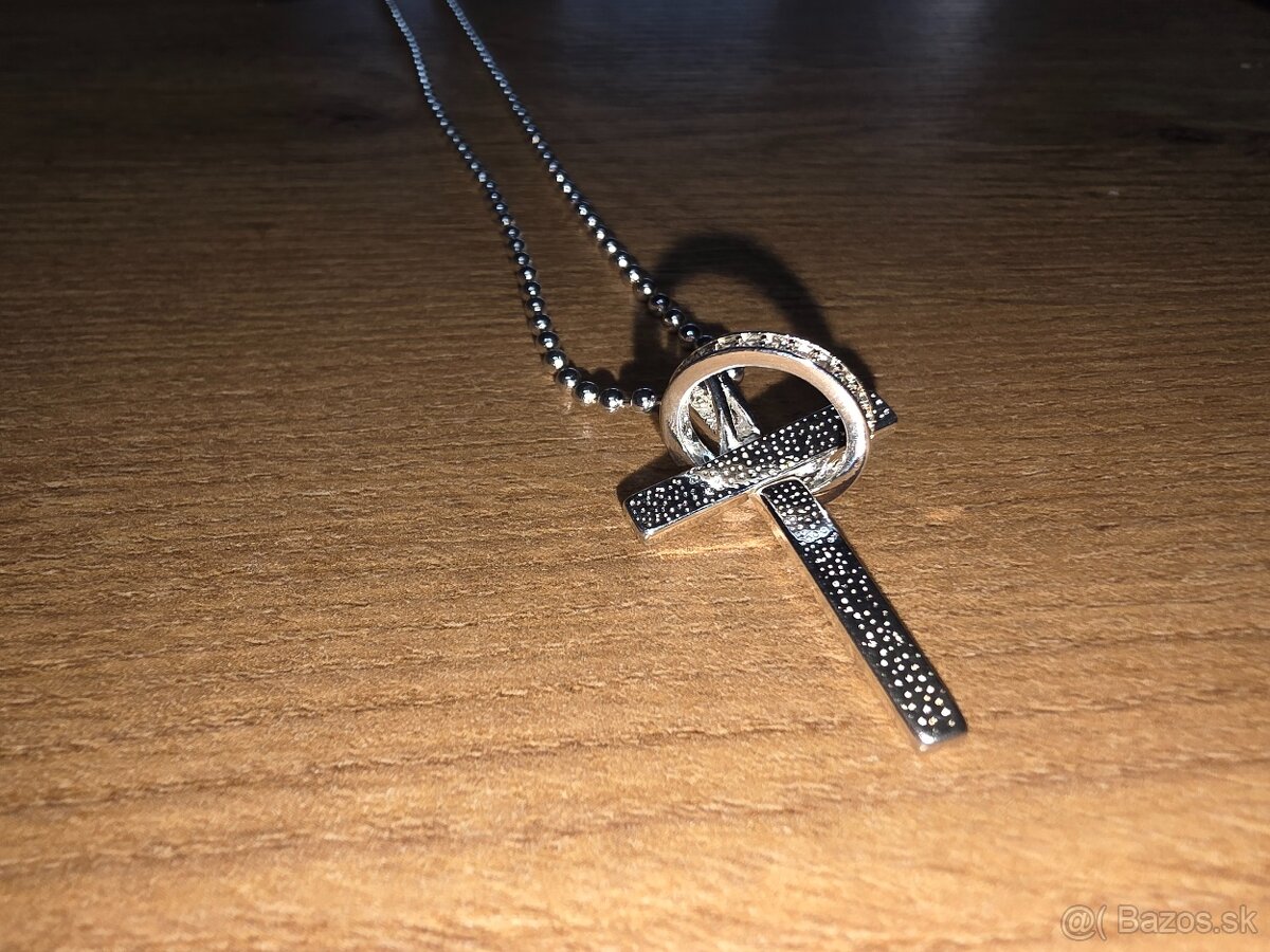 Strieborná retiazka s príveskom - 4