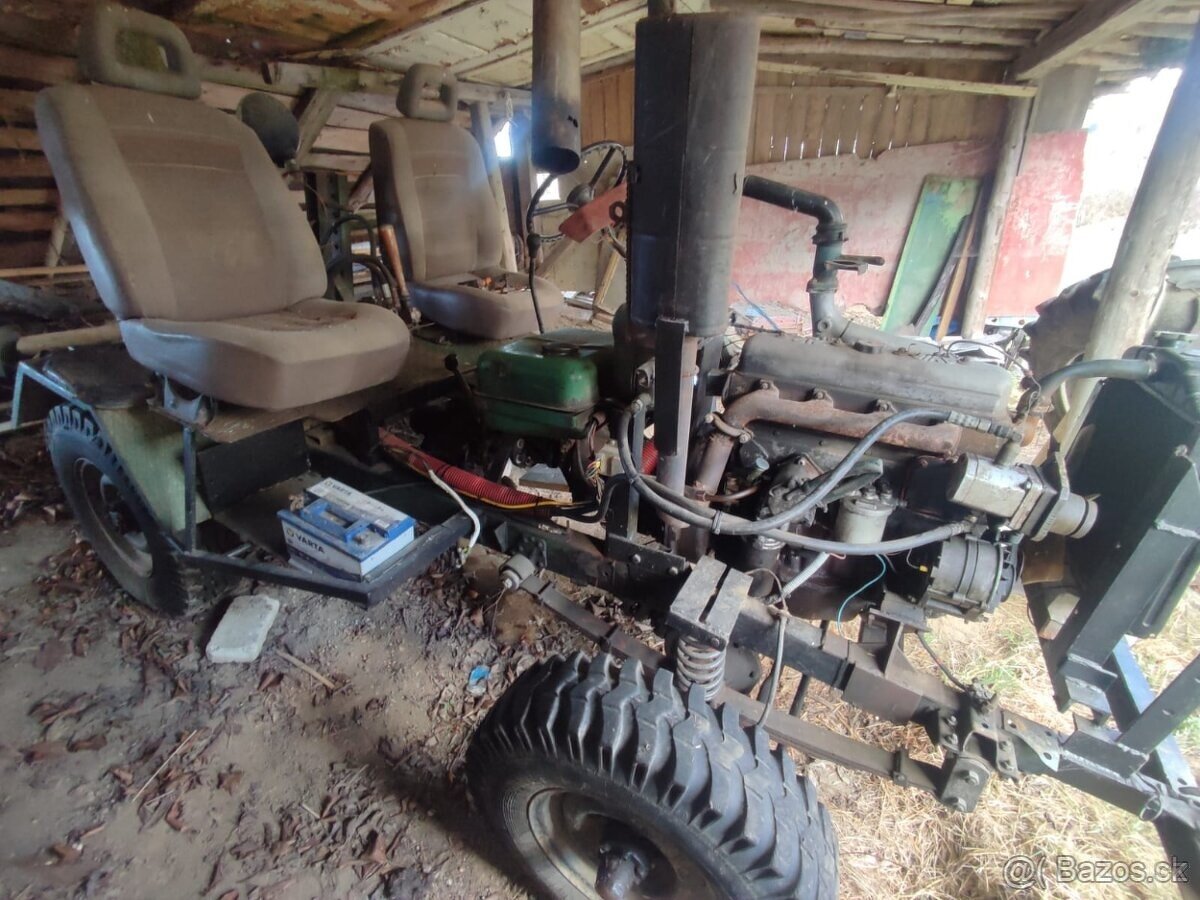 Traktor domácej výroby. - 4