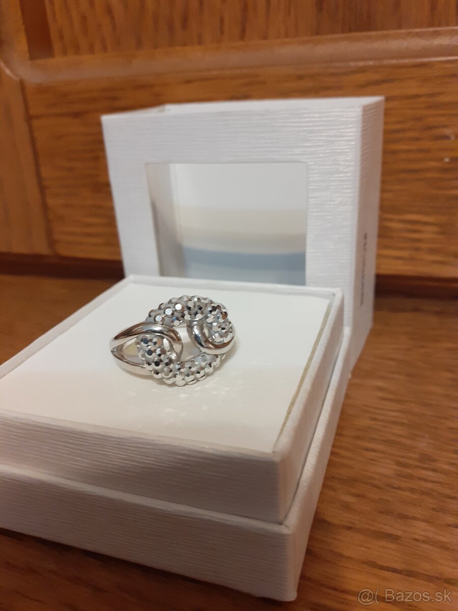 Strieborný prsteň 925/1000 - 4