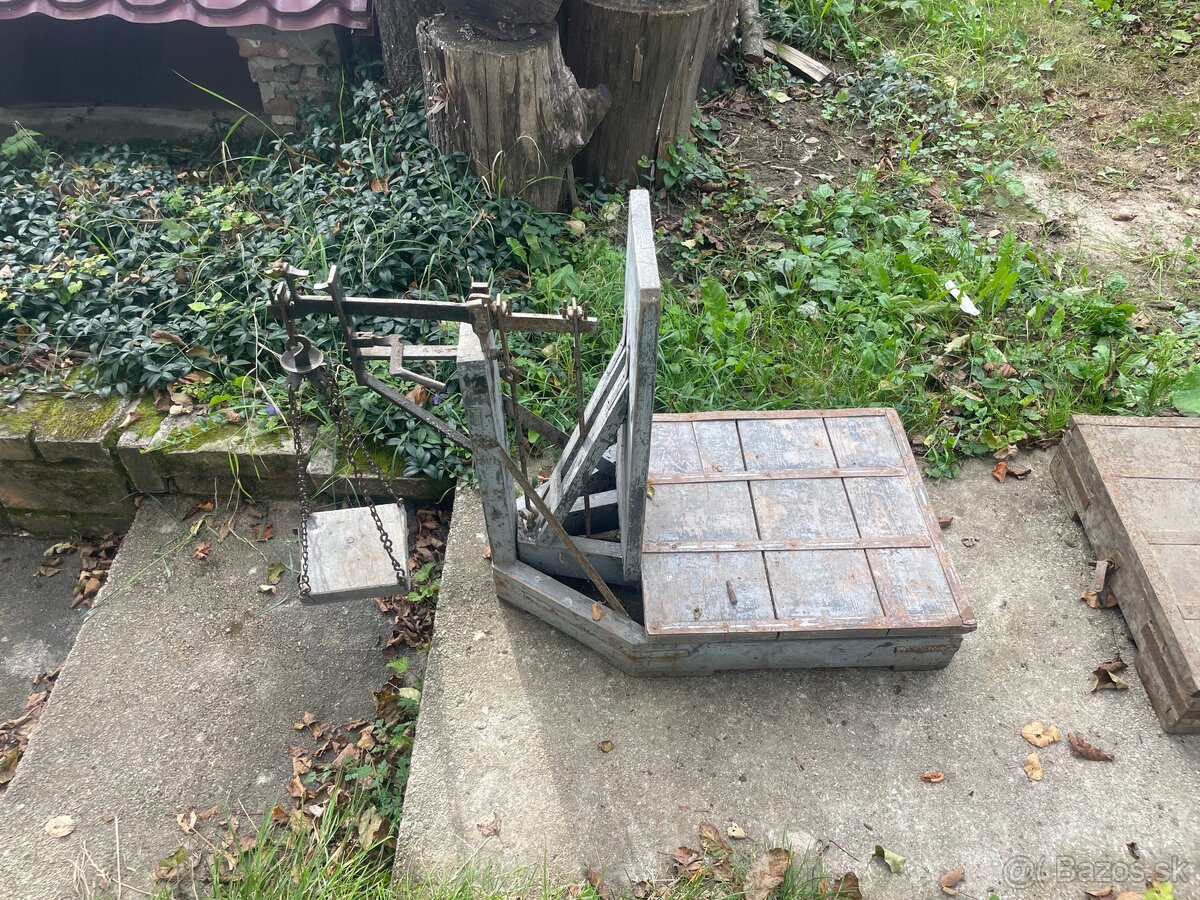 Predám starozitne váhy v zachovalom stave - 4